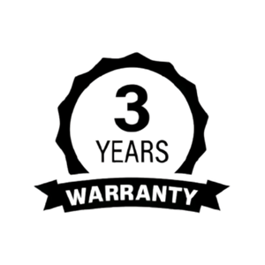 3-Year Warranty